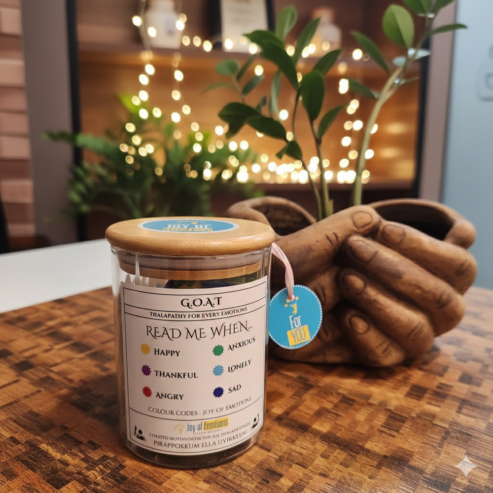 Joy of Emotions Jar Front View